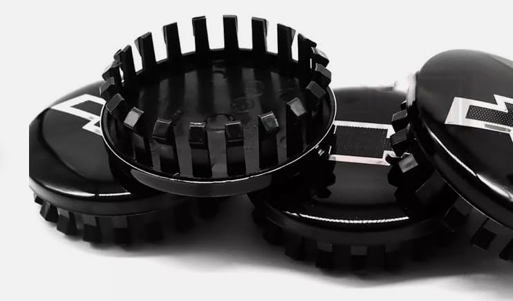 4X Black Wheel Hub Cap Center Cap 22837060 20942002, 20941994, 19301595 for Colorado, Silverado 1500, Suburban, Tahoe 2019+ Set