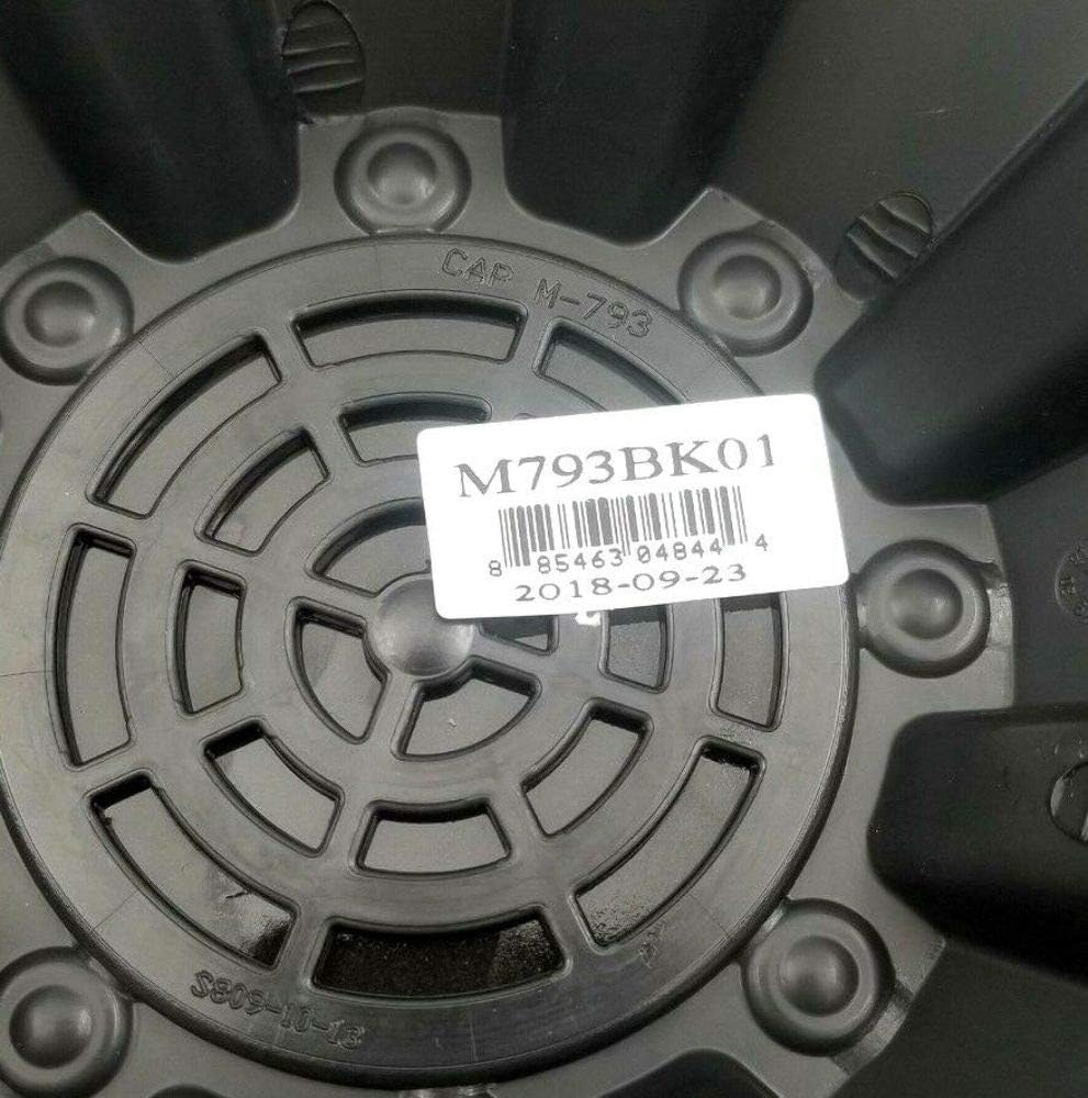 Moto Metal M793BK01 Single Black Wheel Center Cap