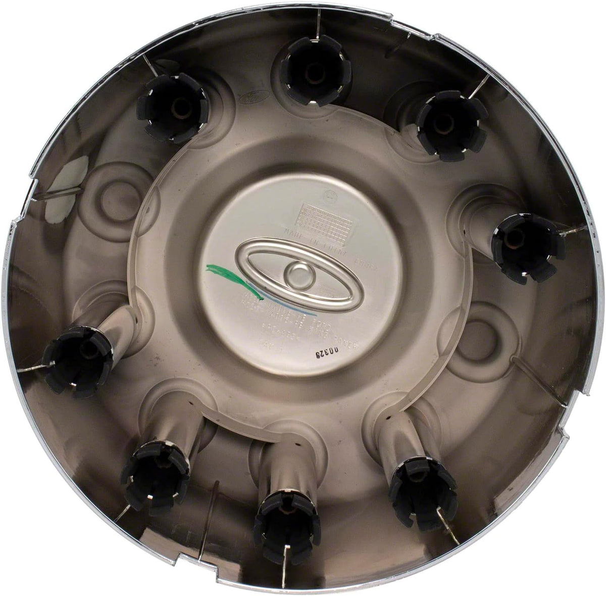 Ford 2017-2025 F-450 Super Duty Chrome Rear 19.5x6 Wheel Center Cover Hub Cap HC3Z-1130-X