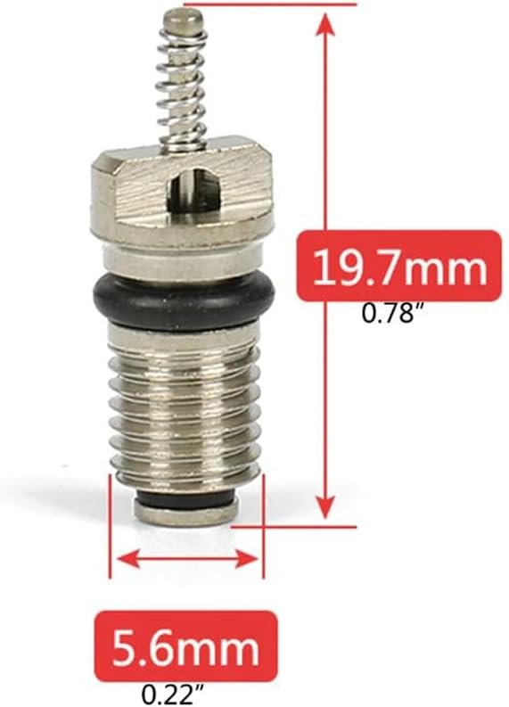 12 Pack Air Conditioning Valve Core Kit R134A Car AC Refrigerant Valve Core Leakproof High Pressure Schrader Stem Cores for Car A/C System Service Vane Air Vacuum Pump R134a Recharge Hose Kit
