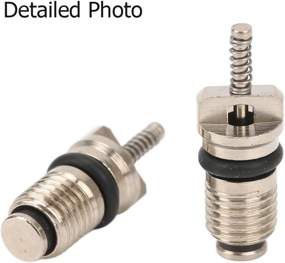 12 Pack Air Conditioning Valve Core Kit R134A Car AC Refrigerant Valve Core Leakproof High Pressure Schrader Stem Cores for Car A/C System Service Vane Air Vacuum Pump R134a Recharge Hose Kit