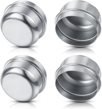 Trailer Hub Cap - Dust Caps for Trailer Axle Grease Fitting & Bearing Protection (4pk 2.44")…