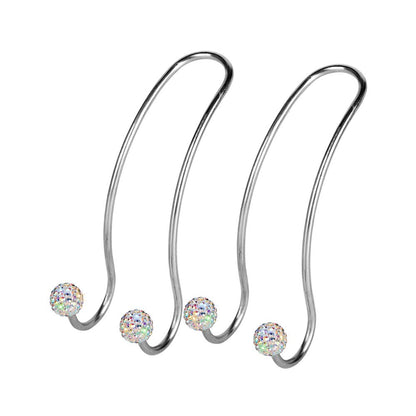 SAVORI Auto Hooks Bling Car Hangers Organizer Seat Headrest Hooks Strong and Durable Backseat Hanger Storage Universal for SUV Truck Vehicle 2 Pack (Pink)