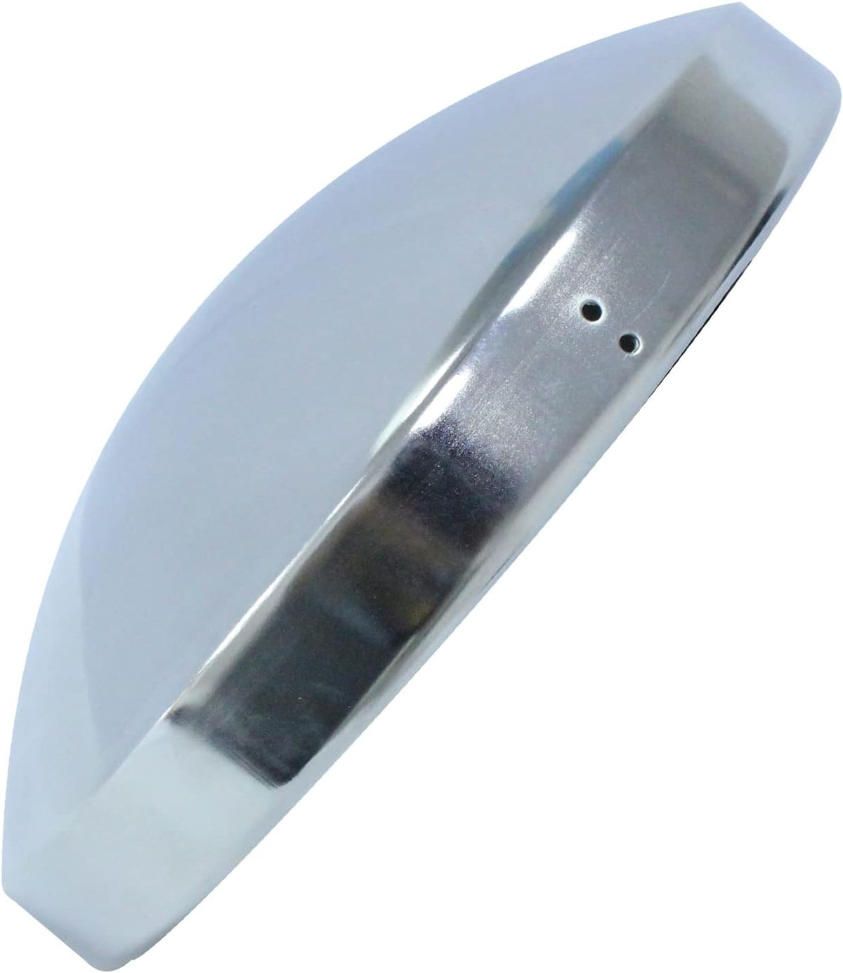 Semi Truck Hub Covers - 4 x Chrome Metal 8" Dome Style Hub Caps Dome Semi Truck Rear Wheel Covers