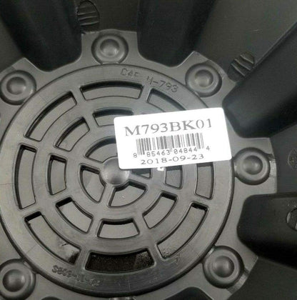 Moto Metal M793BK01 Single Black Wheel Center Cap