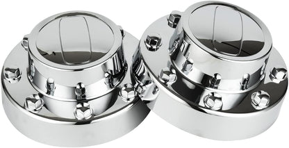 4Pcs Chrome Wheel Center Hub Cap Hubcap for 11-18 Ram 3500 Dually