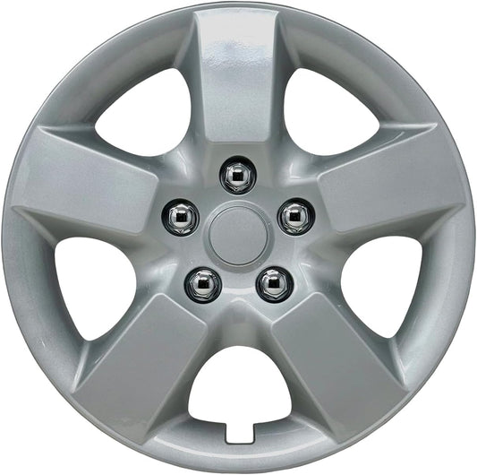 Premium Replica Hubcap Replacement for Nissan Rogue 2008-2015, 16-inch Replacement Wheel Cover (1-piece)