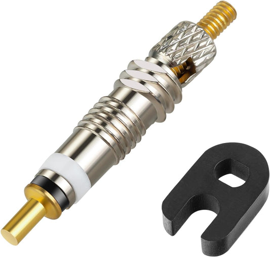 HZJD Brass Presta Valve Core Bike(2 Pack)