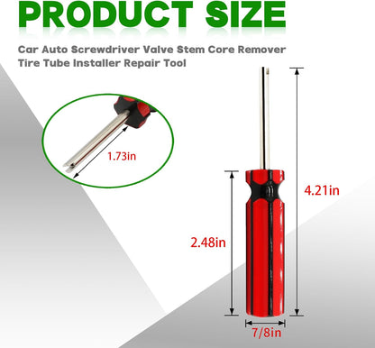 10Pcs Car Auto Screwdriver Valve Stem Core