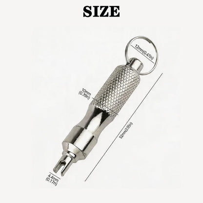 2 PCS Valve Stem Removal Tool & Valve Core Tool - Tire Valve Stem Tool