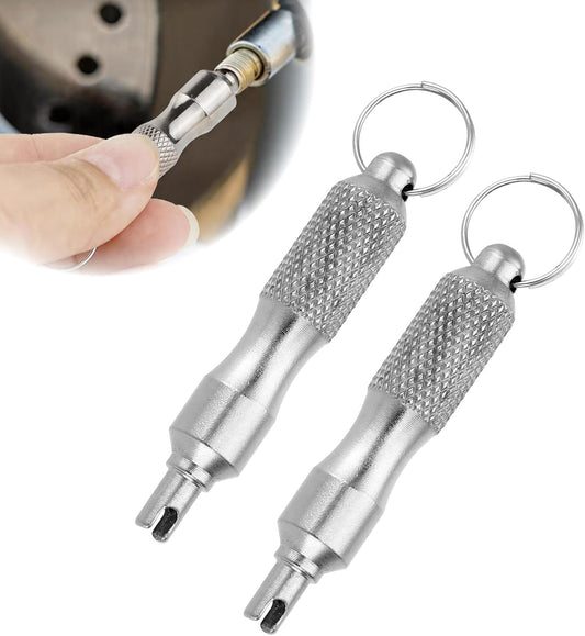 2 PCS Valve Stem Removal Tool & Valve Core Tool - Tire Valve Stem Tool