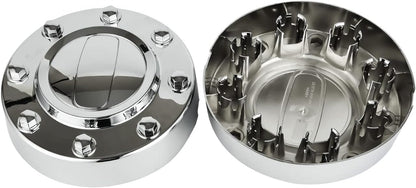 4Pcs Chrome Wheel Center Hub Cap Hubcap for 11-18 Ram 3500 Dually