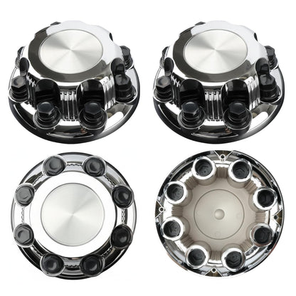 4PCS Wheel Center Hub Caps w/Lug Nut Covers for Chevy Avalanche Silverado Suburban Tahoe, for GMC Sierra Yukon 1500 2500 HD Classic 16 Inch Van Truck Rim Hubcaps # 15039488 909002