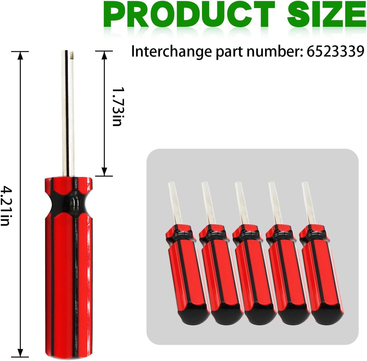 10Pcs Car Auto Screwdriver Valve Stem Core