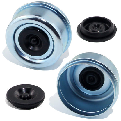 4pcs 1.98'' Trailer Hub Dust Caps for 2000 3500 lb Boat RV Trailer