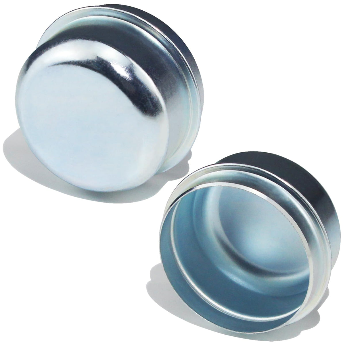2pcs 1.98'' Trailer Hub Dust Caps for 2000 3500 lb Axle Spindle