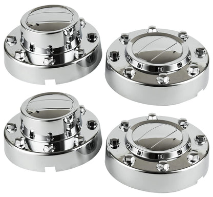 4Pcs Chrome Wheel Center Hub Cap Hubcap for 11-18 Ram 3500 Dually