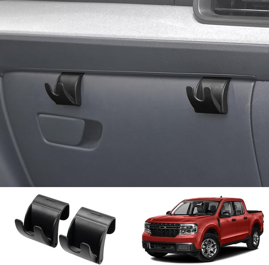 Mabett Glove Box Organizer Hooks for 2022-2026 Ford Maverick Accessories