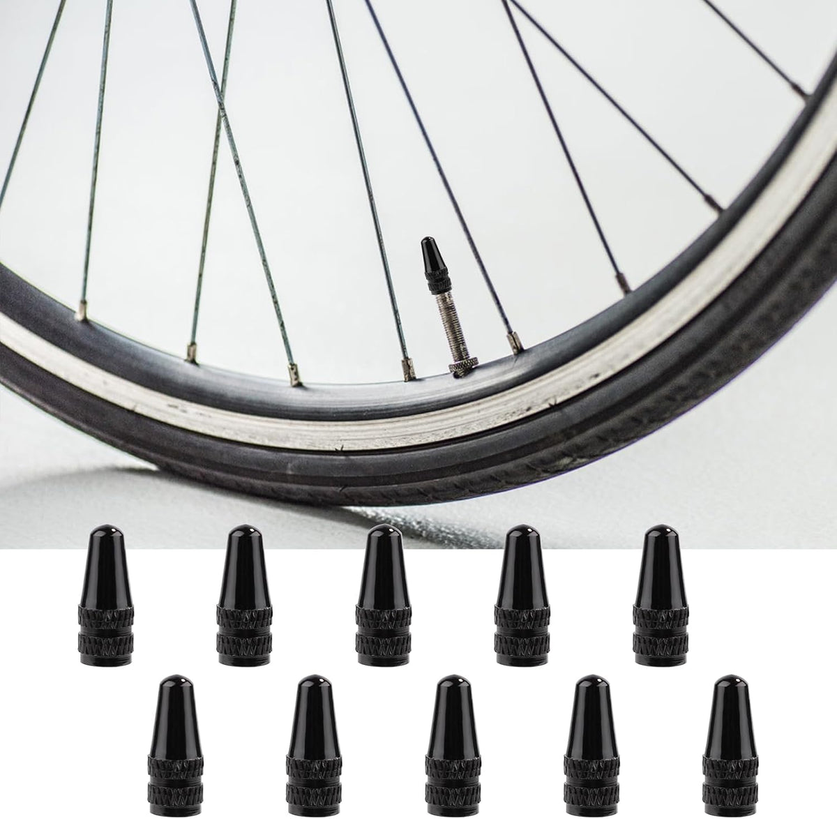 10pcs Valve Core for Presta, Tubeless Valve Core Bike Bicycle Replacement