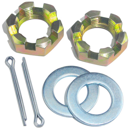 2pcs 1.98'' Trailer Hub Dust Caps for 2000 3500 lb Axle Spindle