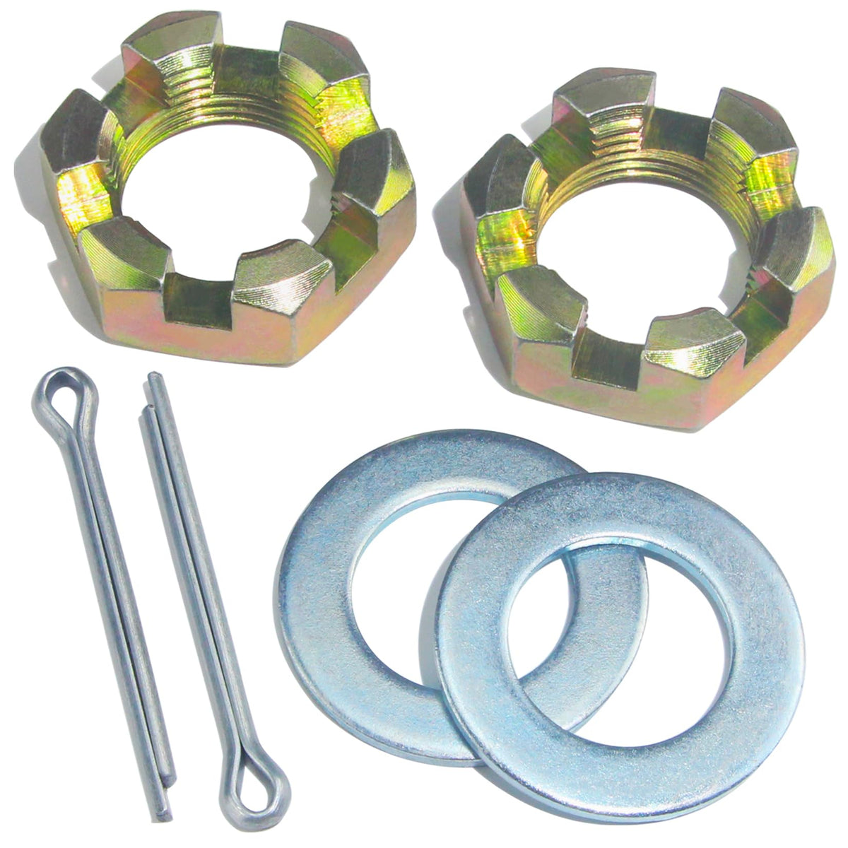 4pcs 1.98'' Trailer Hub Dust Caps for 2000 3500 lb Axle Spindle