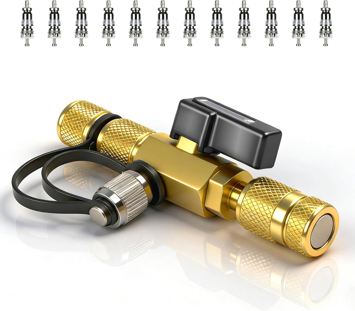 2026 Upgraded Vacuum-Rated Valve Core Removal Tool, 1/4" & 5/16" 2 Sizes