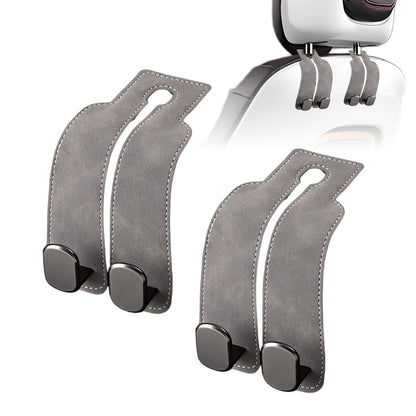 Car Purse Hook Purse Hook for Car Seats Headrest Car Seat Hooks,Heavy Duty Vehicle Organizer for Handbags, Groceries, Purses, Keep Car Tidy (Black, 2 Pack)