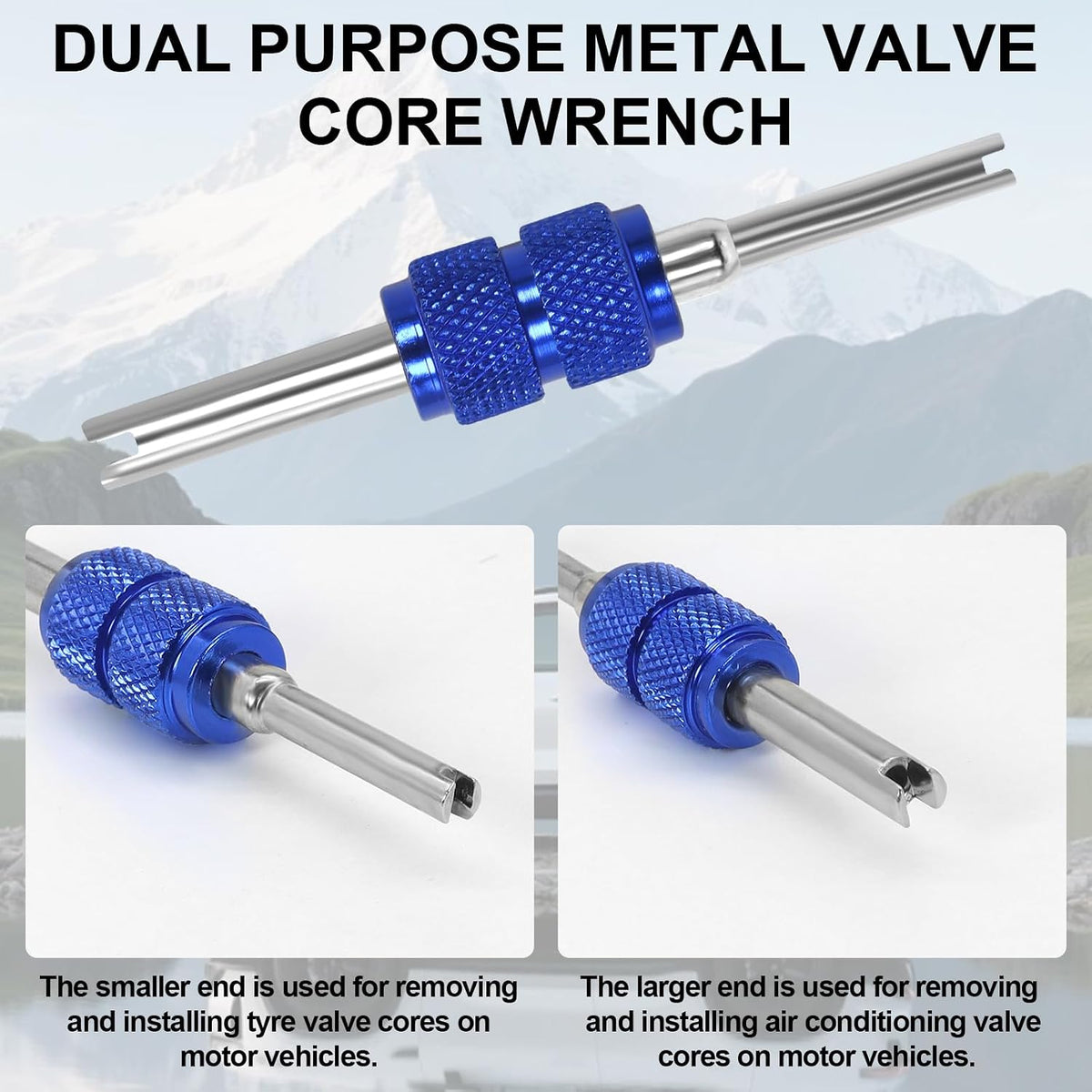 102Pcs Auto Air Conditioning Valve Core Accessories Kit