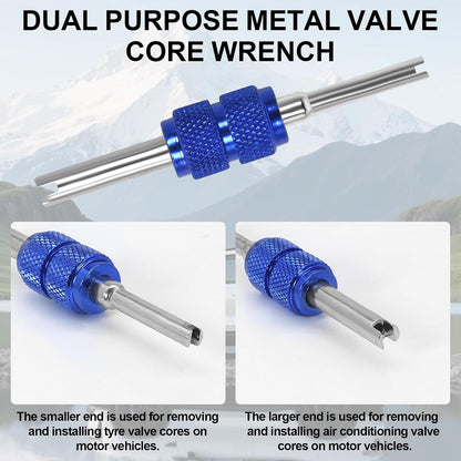 102Pcs Auto Air Conditioning Valve Core Accessories Kit