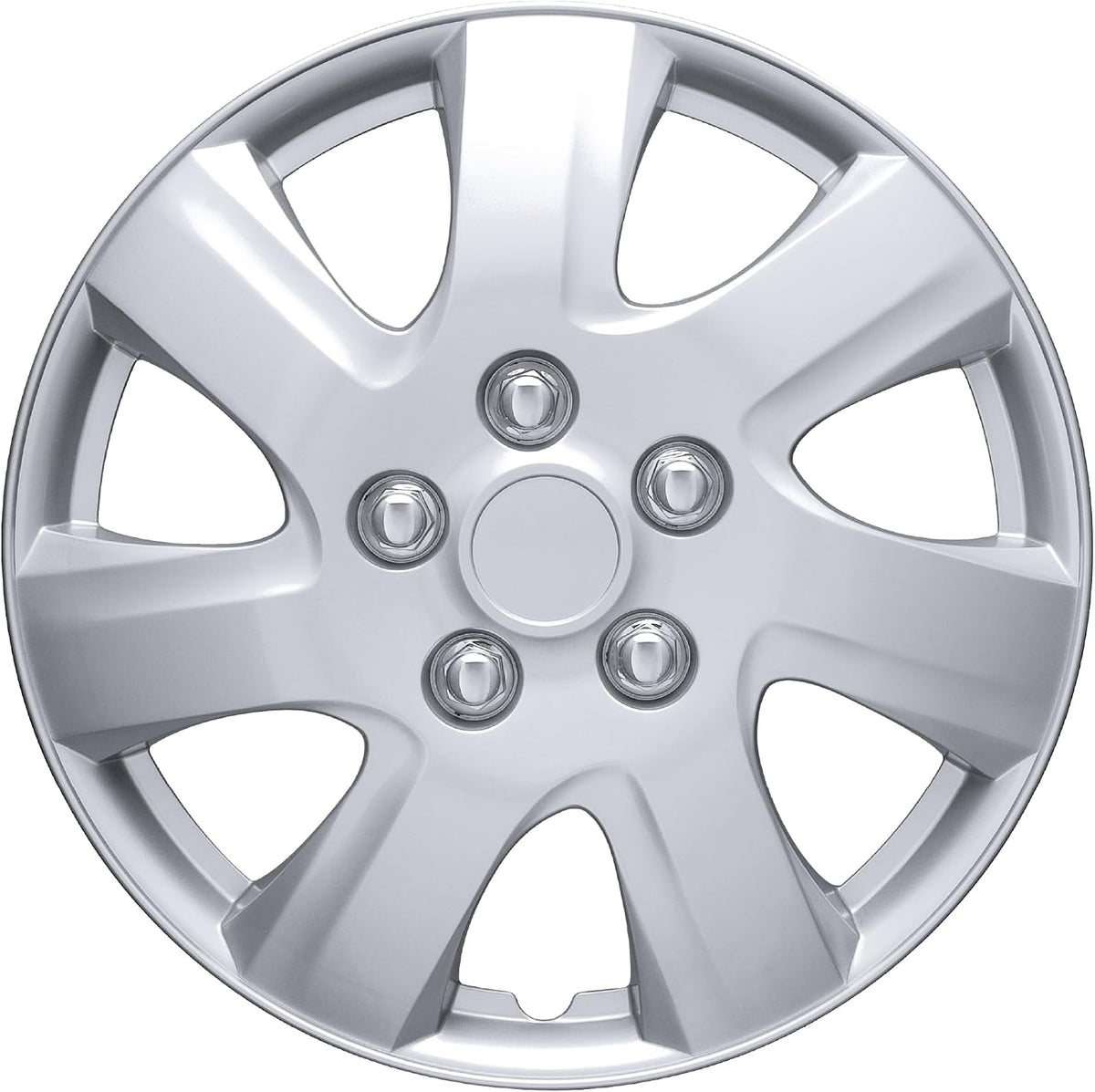 BDK Hubcaps Wheel Covers For (2006-2014) Toyota Camry 16 Inch Hubcaps Set Of 4, Snap-on Direct OEM Replacement For Toyota Camry Hubcaps 16 Inch Wheel Covers Impact-Resistant High Durability
