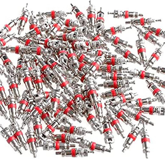 600Pcs Premium Tyre Tire Valve Cores - Valve Stem Core Part Replacement, Universal for Most Automotive, RV, ATV & Air Conditioning, Motorcycles and Bicycles