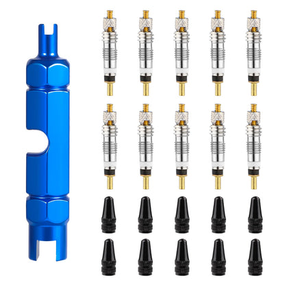 10pcs Valve Core for Presta, Tubeless Valve Core Bike Bicycle Replacement