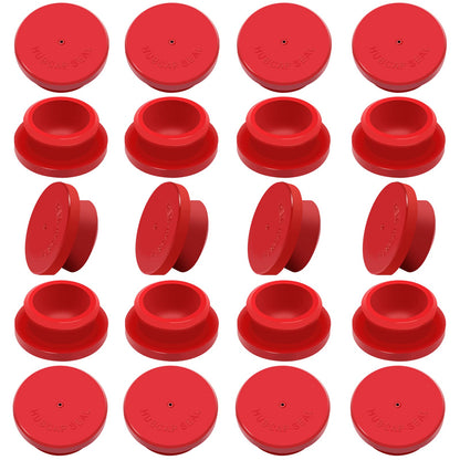 CheeMuii 20 PCS 359-5990 Hubcap 1-1/8" Rubber Plugs Fit for Trailer Hub Cap