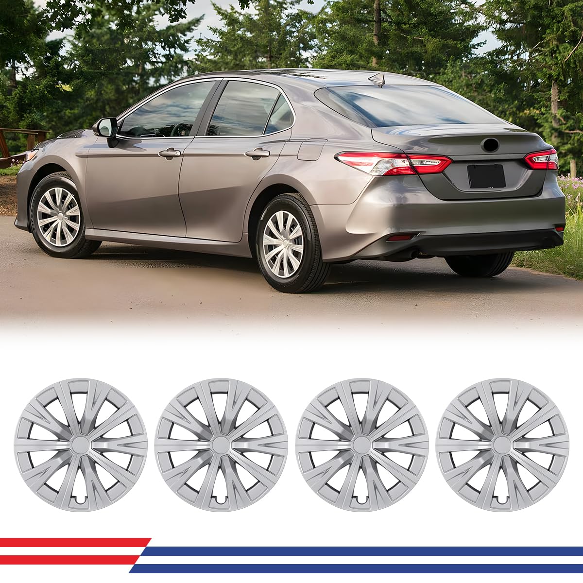 CPW 16 Inch Hubcaps for 2007-2011 Toyota Camry/Camry Hybrid, Lacquer