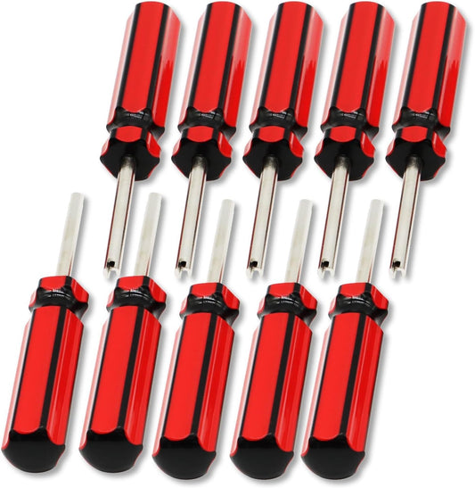 10Pcs Car Auto Screwdriver Valve Stem Core
