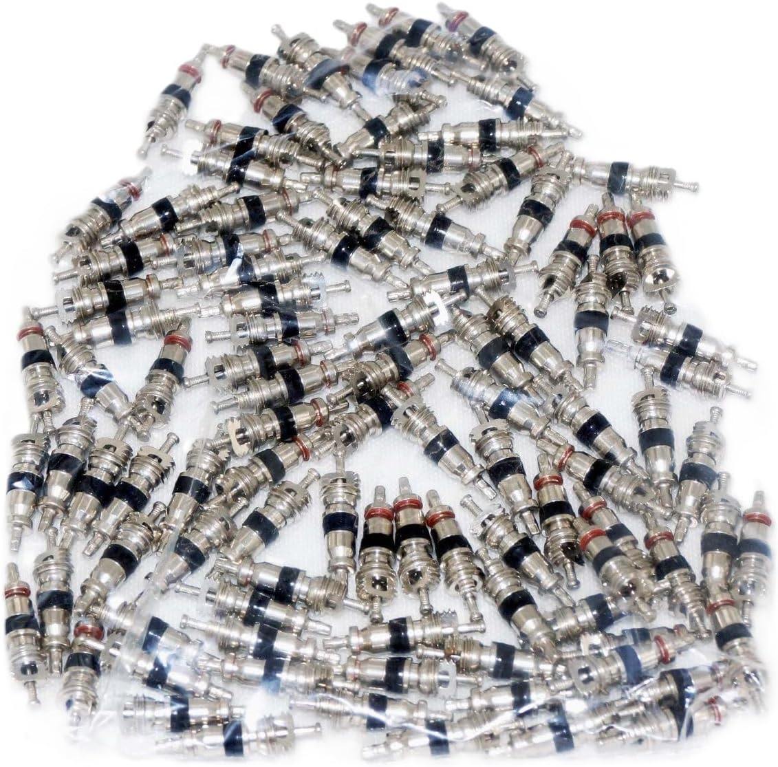 Schrader 20055 TPMS Nickel Plated Valve Core - Pack of 100