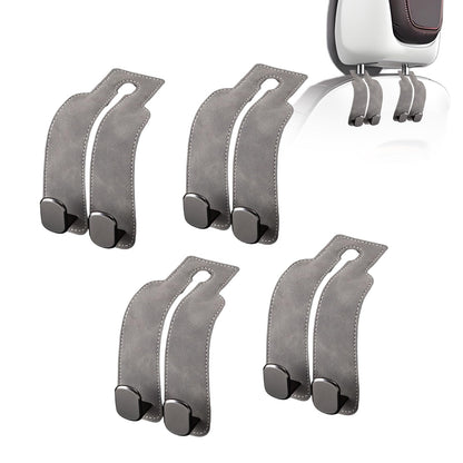 Car Purse Hook Purse Hook for Car Seats Headrest Car Seat Hooks,Heavy Duty Vehicle Organizer for Handbags, Groceries, Purses, Keep Car Tidy (Black, 2 Pack)