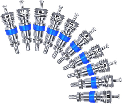 50-Pack Valve Core for HVAC R32 R410A R22, AC Schrader Replacement