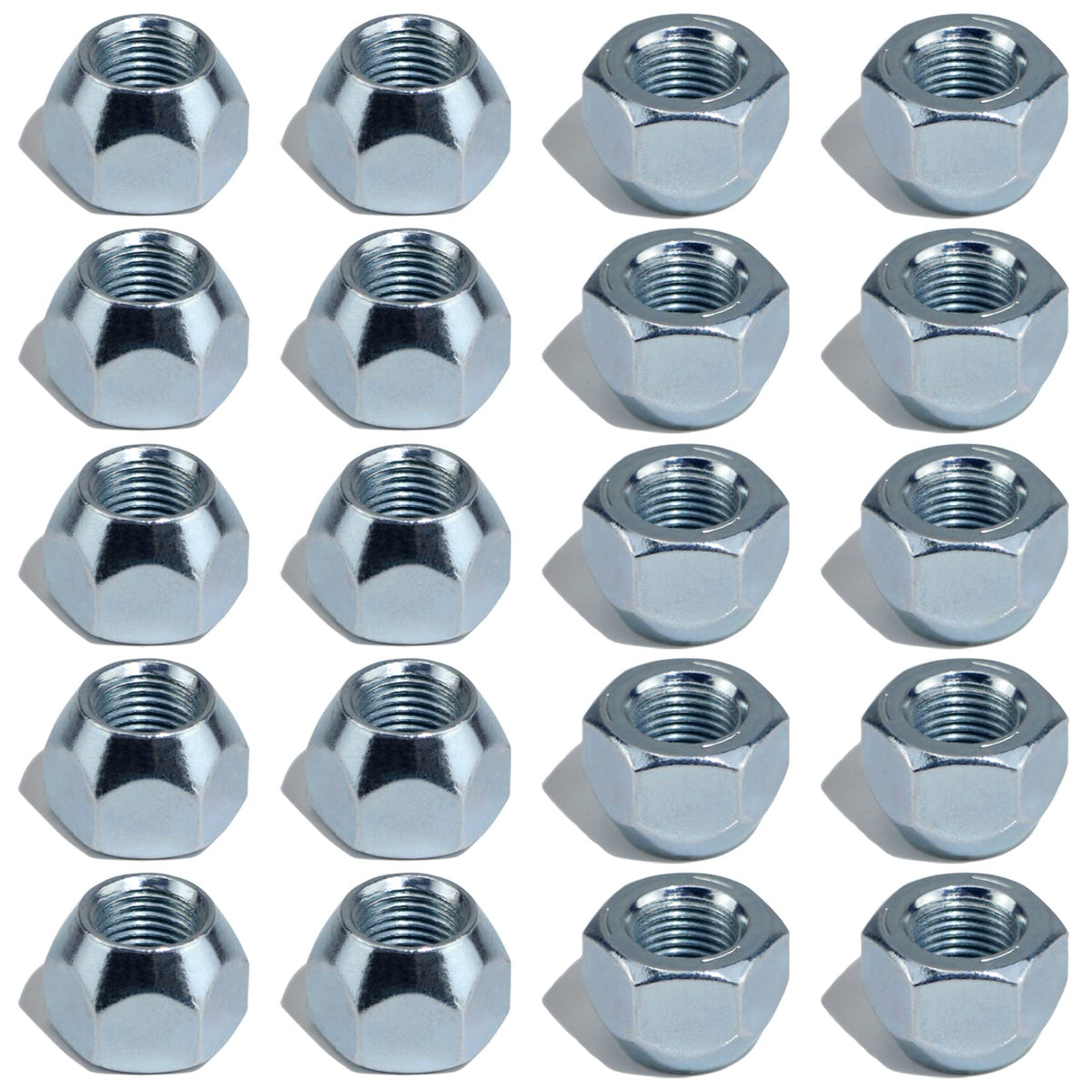 4pcs 1.98'' Trailer Hub Dust Caps for 2000 3500 lb Axle Spindle