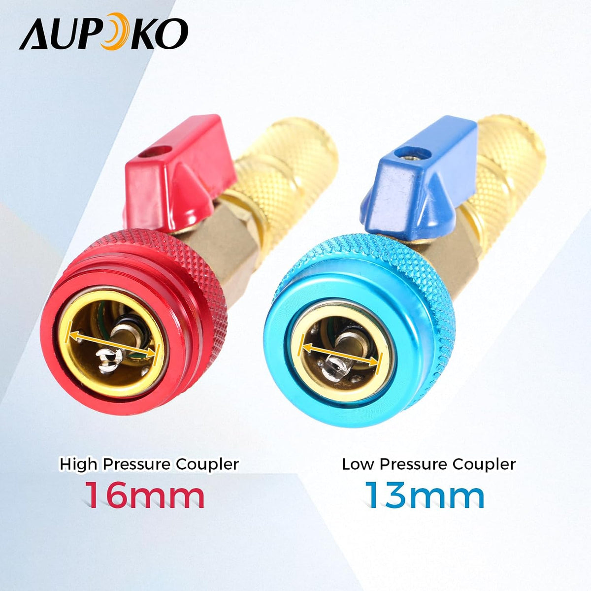 R134A Valve Core Quick Remover Installer High Low Pressure Core Remover Kit
