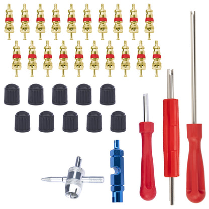 Valve Stem Removal Tool, Schrader Valve Removal Tool, Tires Repair Tool Kit