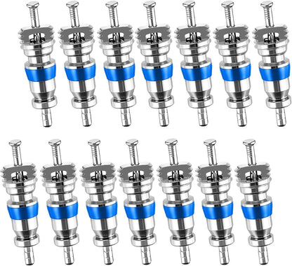 100Pcs HVAC Schrader Valve Core High Pressure Teflon Seal for R410 R32 R22