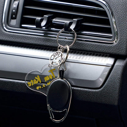 BBTO 10 Pcs Car Vent Hook Hanger Air Car Vent Holder