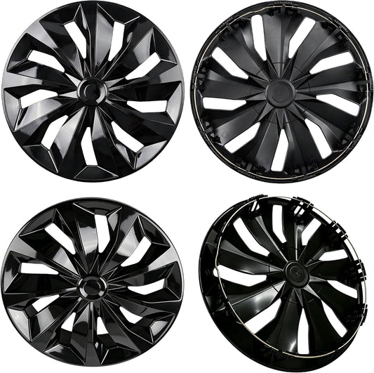 16 inch Hubcaps ABS Replacement for Steel Wheel（Non-Alloy） Snap-on Set of 4