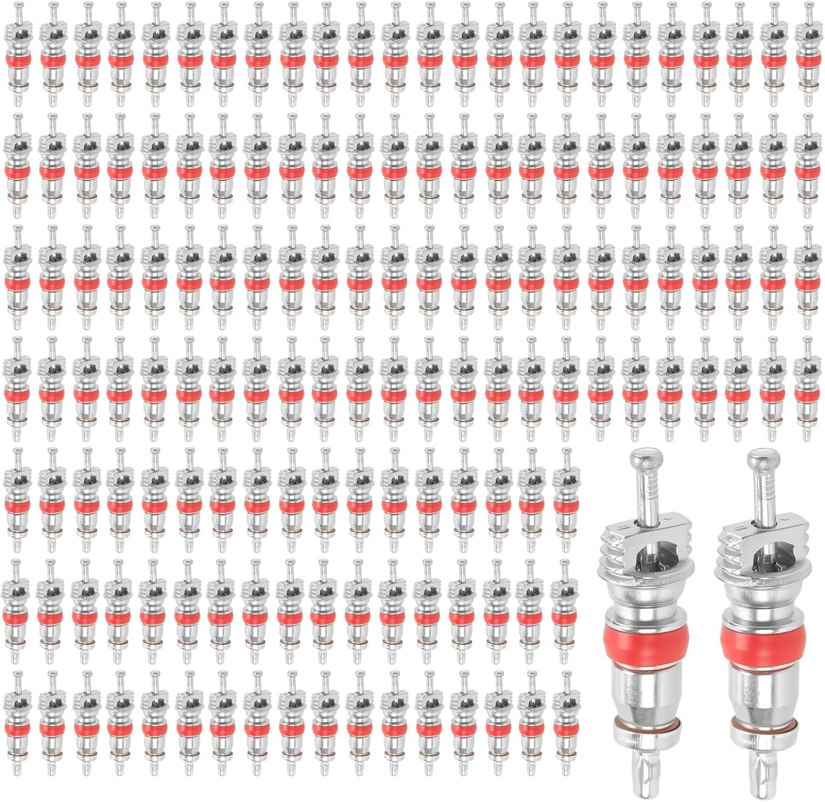 HOIGON 1000PCS Leak-Proof Valve Core Set, Universal Valve Stem Replacement for Automotive, RV, ATV, AC Units and Motorcycles