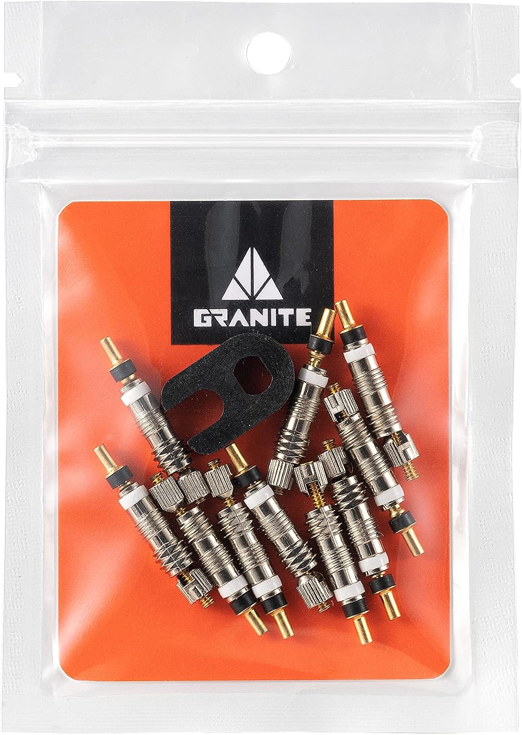 Granite Presta Valve Core Pack (10 pc)